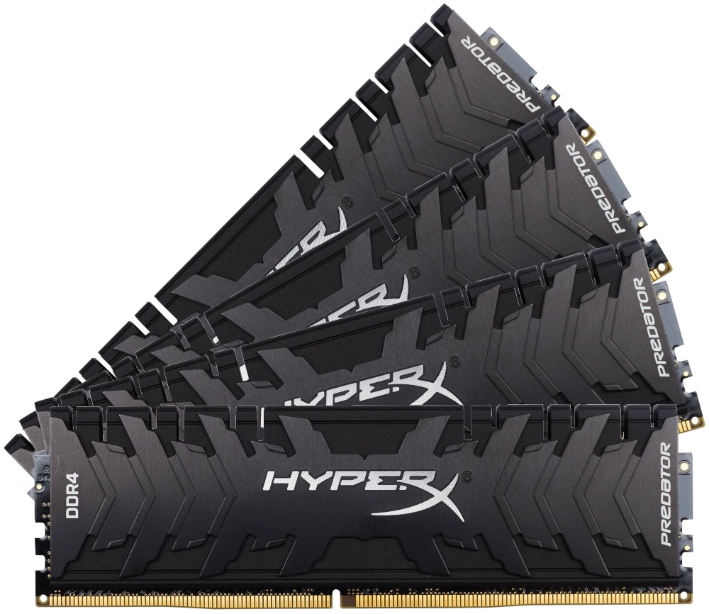 Память KINGSTON HYPERX Predator DDR4 32GB (4x8GB) 3600MHz Black (HX436C17PB4K4/32) в Киеве
