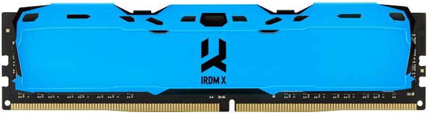 Пам'ять GoodRAM 1x16GB DDR4 3000MHz IRDM X Blue (IR-XB3000D464L16/16G) в Києві