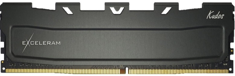 Память EXCELERAM 1x8GB DDR4 3000MHz Kudos Black (EKBLACK4083016A) в Киеве