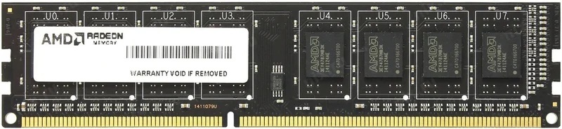 Память AMD 1x8Gb DDR3 1600Mhz (R538G1601U2S-U) в Киеве