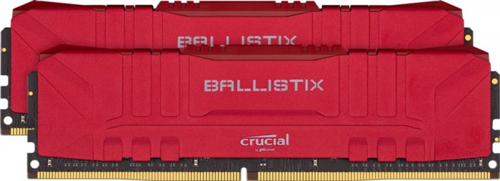 Пам'ять CRUCIAL Ballistix Red DDR4 16GB (2x8GB) 3600MHz (BL2K8G36C16U4R) в Києві