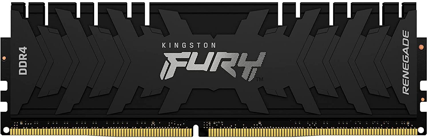 Пам'ять KINGSTON Fury 8GB DDR4 3200MHz Renegade Black (KF432C16RB/8) в Києві