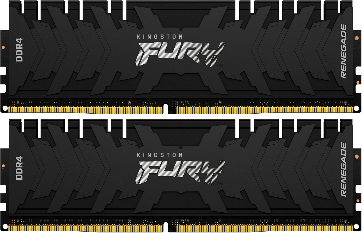 Память KINGSTON FURY 16GB (2x8GB) DDR4 5333MHz Renegade Black (KF453C20RBK2/16) в Киеве