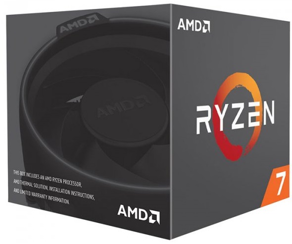 Процесор AMD Ryzen 7 2700 YD2700BBAFBOX (AM4, 4.1GHz) BOX, Wraith Spire cooler в Києві