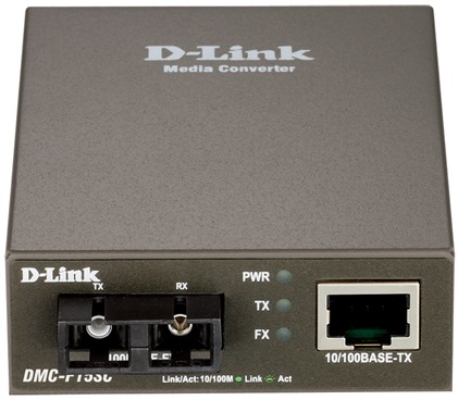 Медиаконвертер D-Link DMC-F15SC 100BaseTX to SM Fi в Киеве