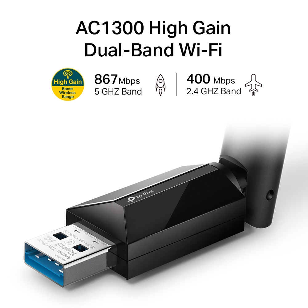 Wi-Fi адаптер TP-LINK Archer T3U Plus · 3