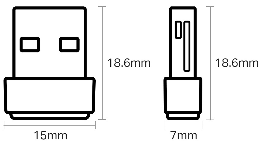 Wi-Fi адаптер TP-LINK Archer T600U Nano · 3