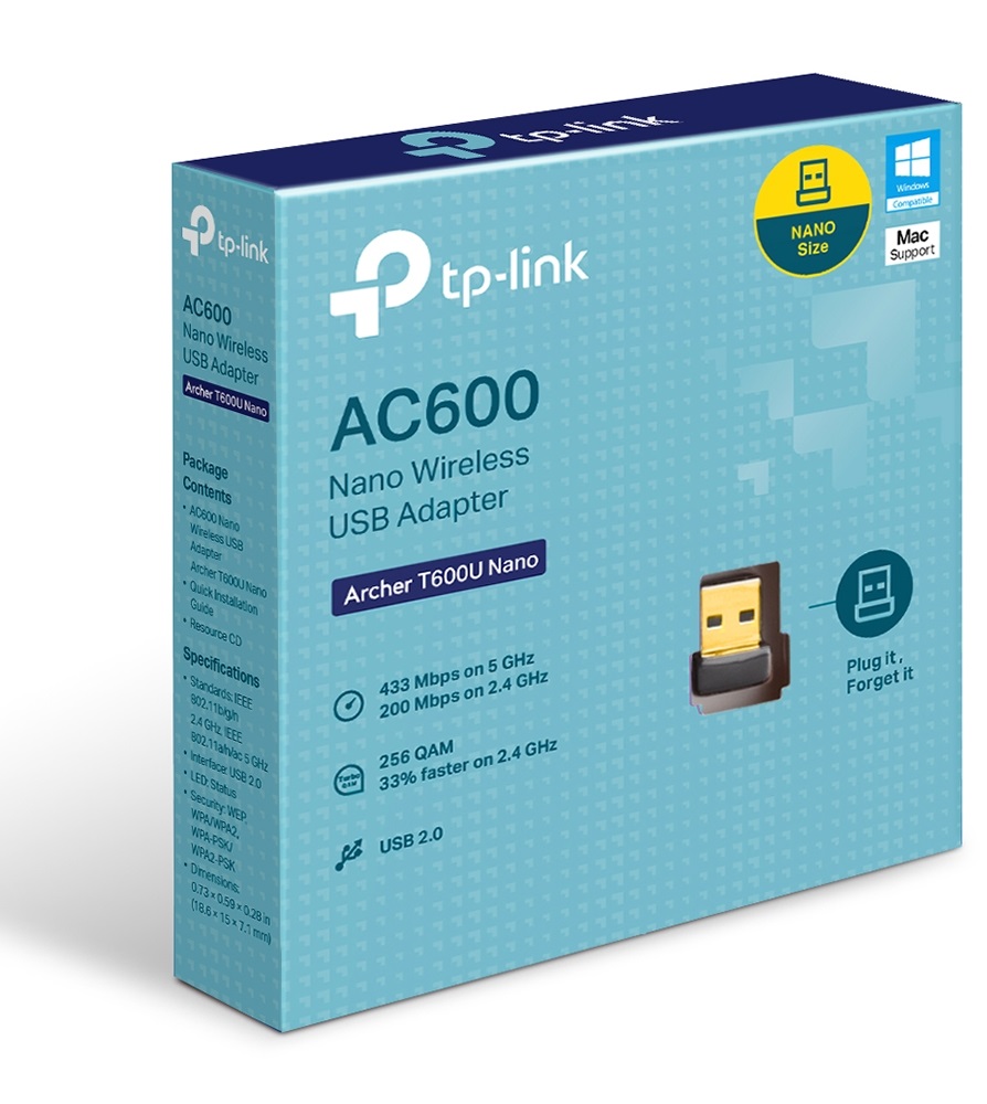 Wi-Fi адаптер TP-LINK Archer T600U Nano · 2