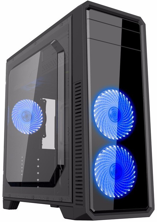 

Корпус Gamemax Без БП G561-F Blue