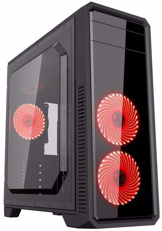 

Корпус Gamemax Без БП G561-F Red