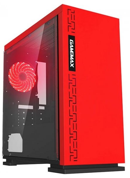 

Корпус GAMEMAX EXPEDITION Red ATX без БП