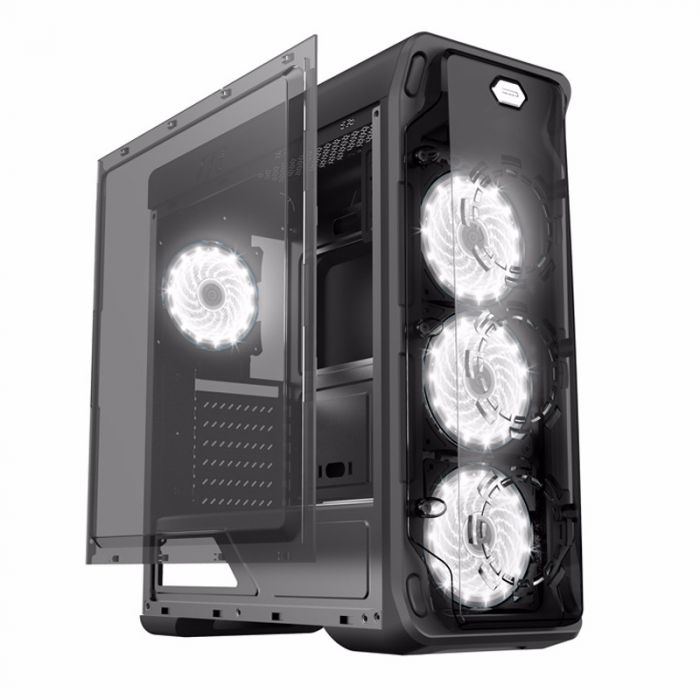 

Корпус GAMEMAX StarLight B-White без БП ATX