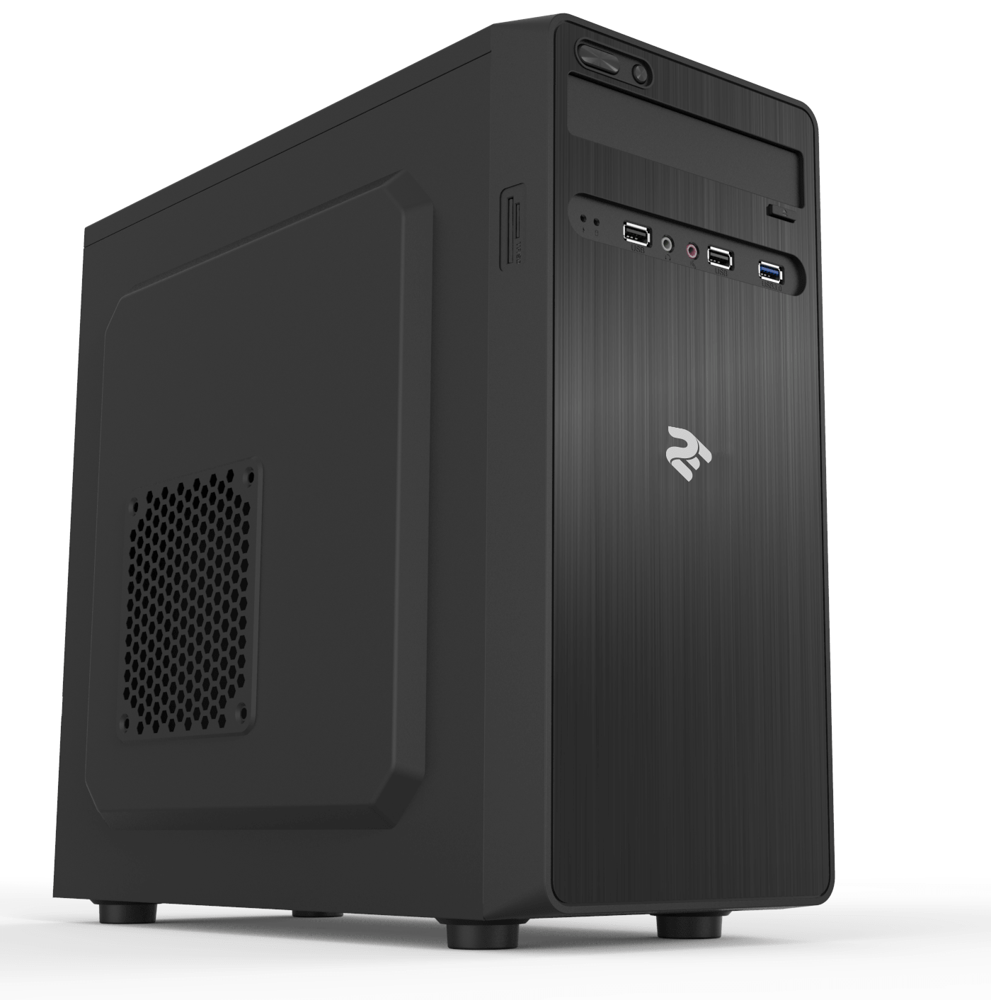 

Корпус 2E Vigeo TMQ0105,с БП 2E ATX450W, mATX, черный