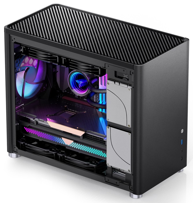 ᐉ Корпус JONSBO D30 Aluminum Black — купити в Києві і Україні | Ціна та ...