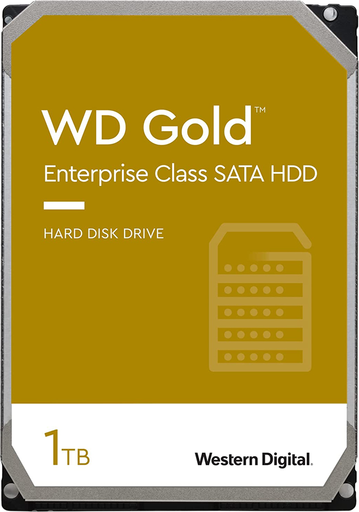 Жорсткий диск 3.5" WD Gold 1TB SATA (WD121KRYZ) в Києві