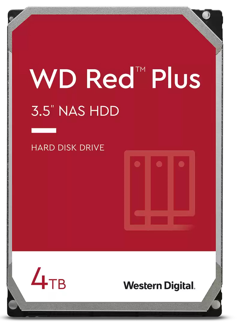 Жесткий диск WD Red Plus 4TB (WD40EFPX) в Киеве