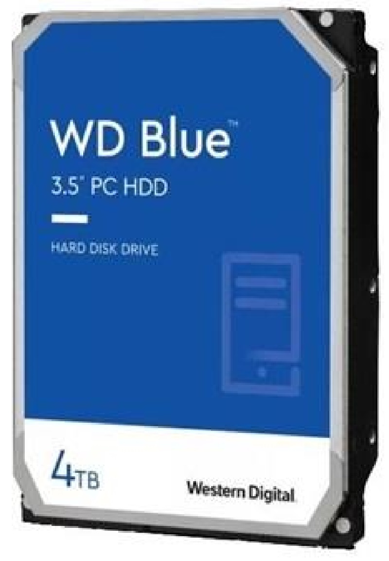 Жорский диск 3.5" WD Blue 4TB SATA (WD40EZAX) в Києві
