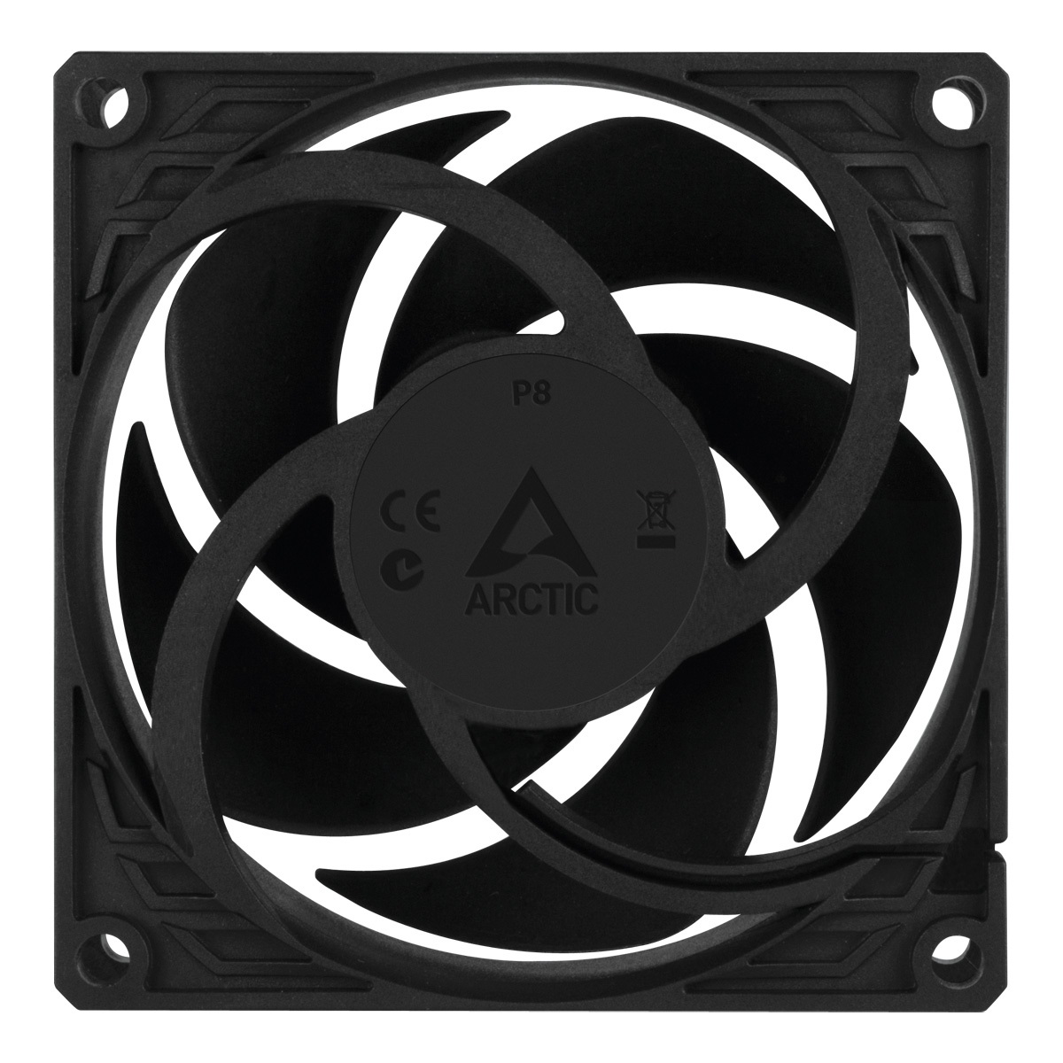 Вентилятор для корпусу ARCTIC P8 black (ACFAN00147A) · 2