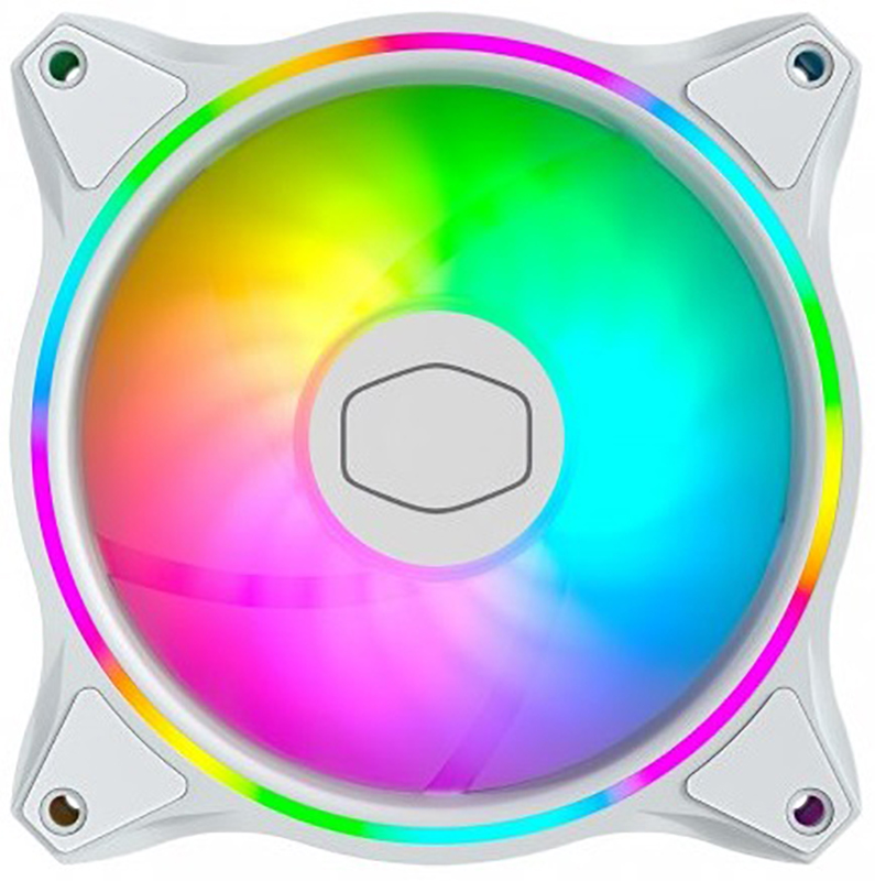 Кулер для корпуса COOLER MASTER MasterFan MF120 Halo White Edition 3-Pack (MFL-B2DW-183PA-R1) в Києві