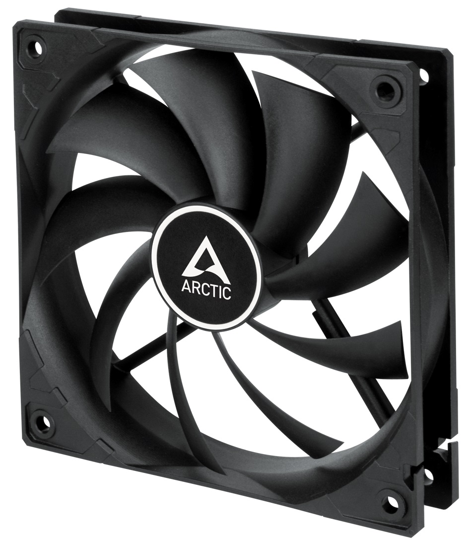 Кулер для корпуса ARCTIC F12 PWM PST 120 mm Black (ACFAN00200A) · 2