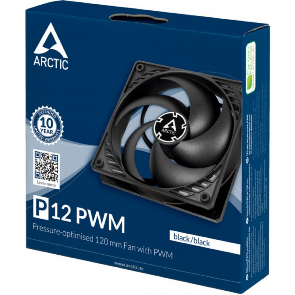 Кулер для корпусу ARCTIC P12 Silent 120 мм Black (ACFAN00130A) · 5