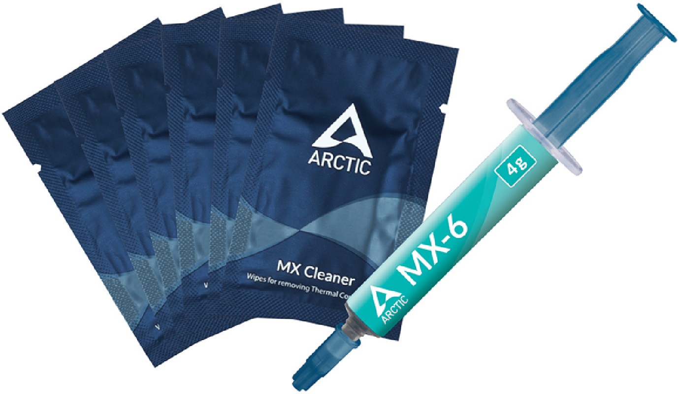 Термопаста ARCTIC MX-6 4г з 6шт MX Cleaner (ACTCP00084A) в Киеве