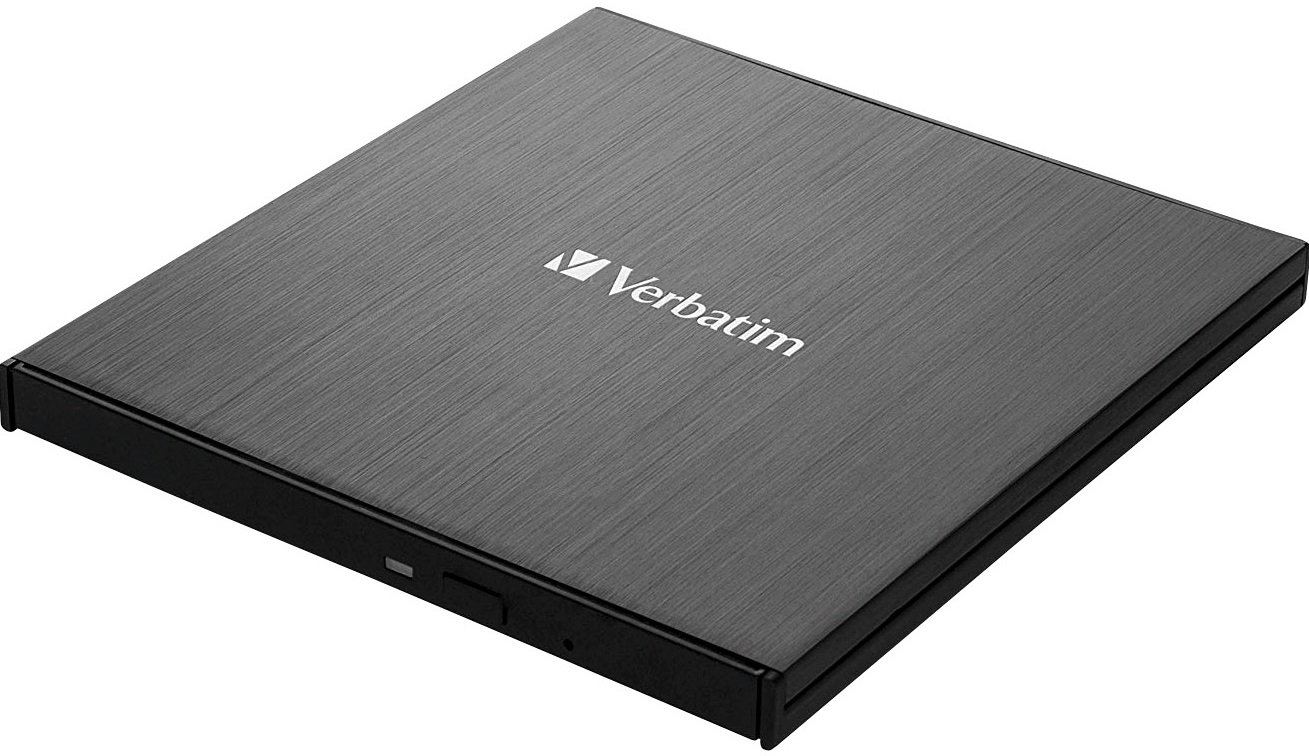 Зовнішній оптичний привід VERBATIM BLU-RAY & DVD-RW USB 3.1 Gen1 Type-C (43889) в Києві