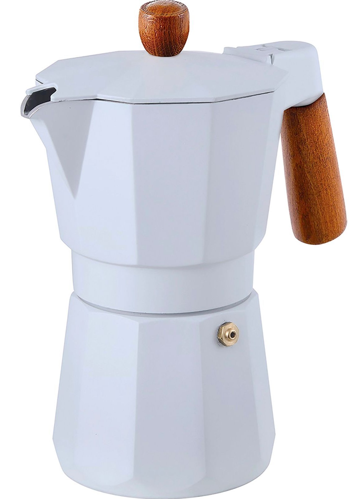 Гейзерная кофеварка BERGNER Naturally 380 мл (BG-38191-WH-6) в Киеве