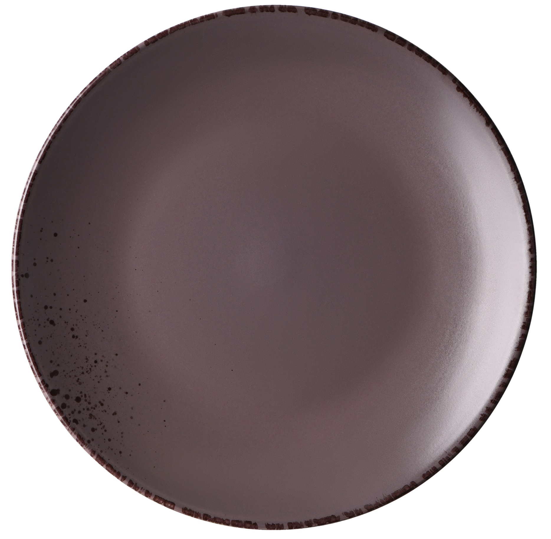 ᐉ Тарелка обеденная ARDESTO Lucca 26 см Grey brown керамика (AR2926GMC .