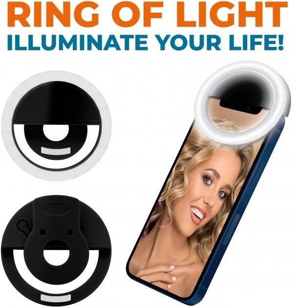 Набір блогера 4 в 1 ACCLAB AL-LR011 з лампою (1283126513992) · 3