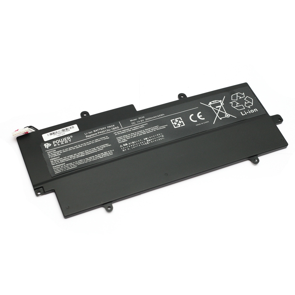 

Аккумулятор PowerPlant для н/б TOSHIBA Portege Z830 Ultrabook 14.8V 3000mAh