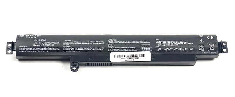 

Аккумулятор PowerPlant для н/б ASUS VivoBook X102BA Series 11.1V 2600mAh (NB430505)