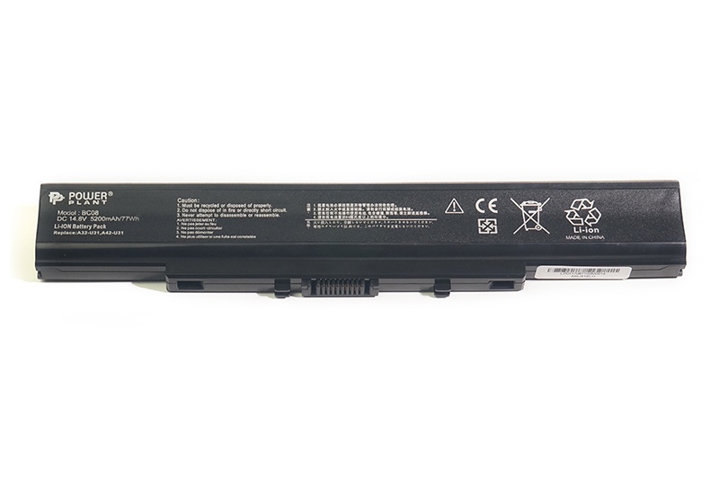 

Аккумулятор PowerPlant для н/б ASUS U31 14.8V 5200mAh (NB430512)