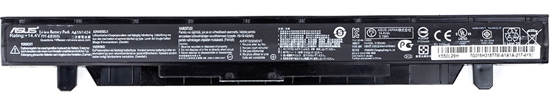 Аккумулятор POWERPLANT для ноутбуков ASUS FX-PLUS (A41N1424) 14.4V 48Wh (NB430758) в Киеве