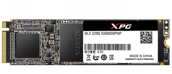 

Накопитель SSD ADATA XPG SX6000 Pro 512GB M.2 NVMe (ASX6000PNP-512GT-C)