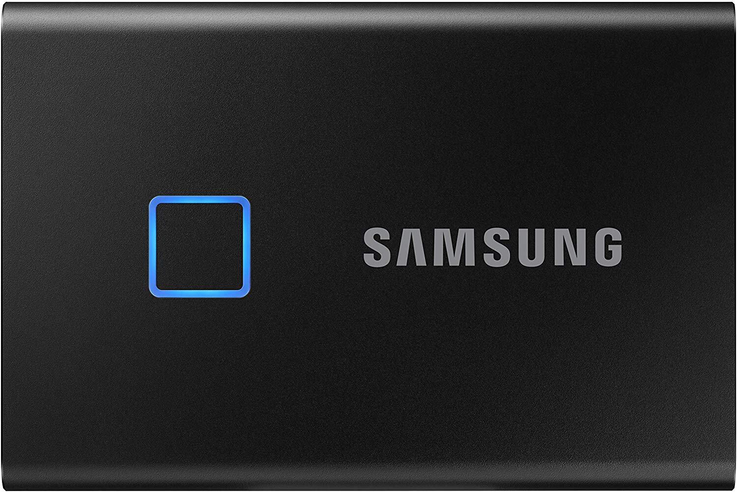 Накопичувач SSD SAMSUNG T7 Touch 500GB USB-C Black (MU-PC500K/WW) в Києві