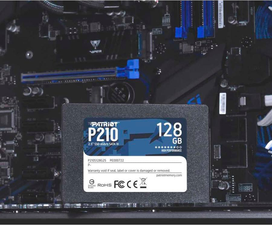 Накопичувач SSD PATRIOT P210 SATA3 128Gb (P210S128G25) · 5