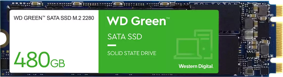Накопитель SSD WD Green 480GB M.2 SATA (WDS480G3G0B) в Киеве