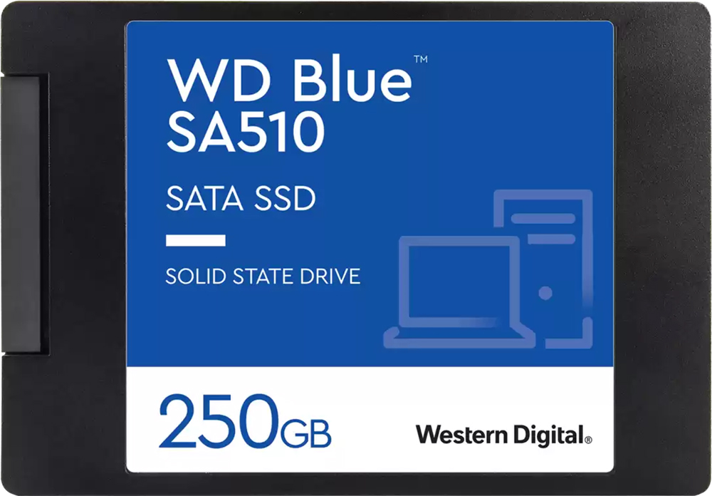 Накопичувач SSD 2.5" WD Blue SA510 250GB SATA (WDS250G3B0A) в Києві