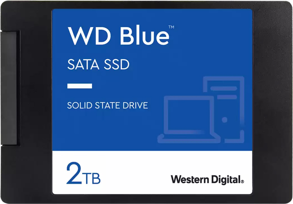 Накопичувач SSD 2.5" WD Blue 2TB SATA3 (WDS200T2B0A) в Києві