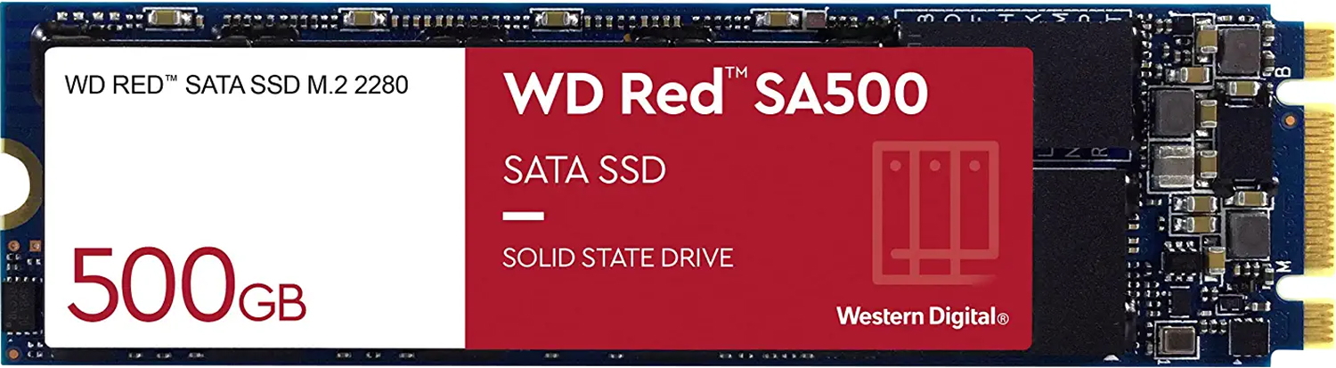 Накопичувач SSD WD Red SA500 500GB M.2 SATA (WDS500G1R0B) в Києві
