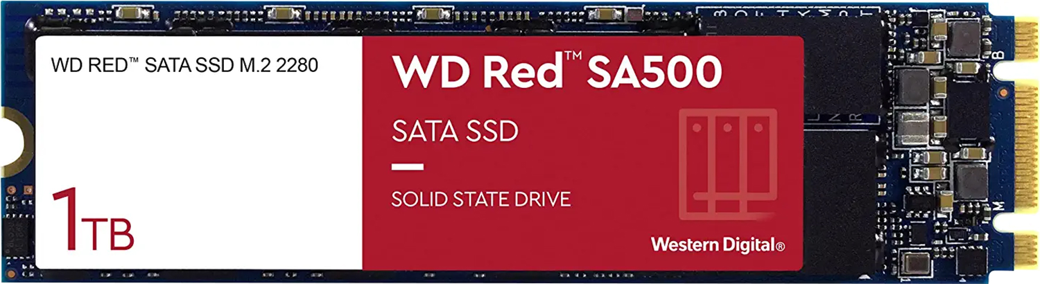 Накопичувач SSD WD Red SA500 1TB M.2 SATA (WDS100T1R0B) в Києві