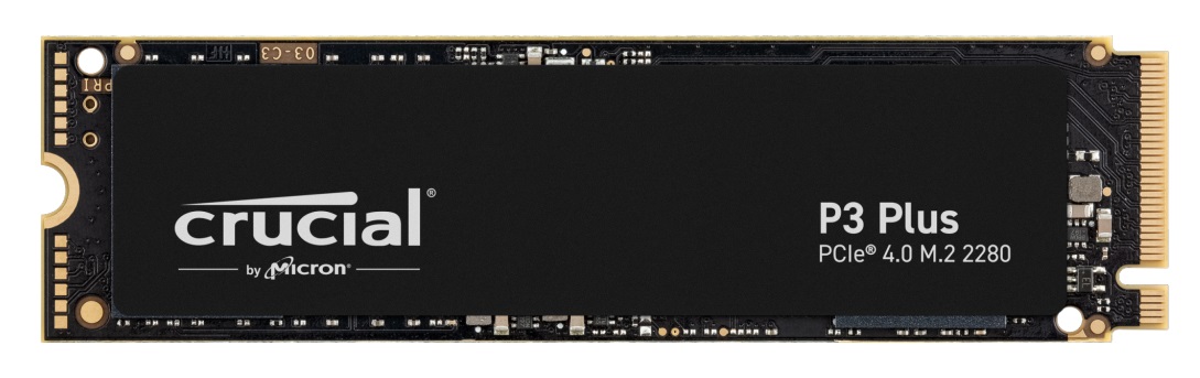 Накопичувач SSD CRUCIAL 500GB M.2 PCIe NVMe 3D NAND P3 Plus (CT500P3PSSD8) в Києві