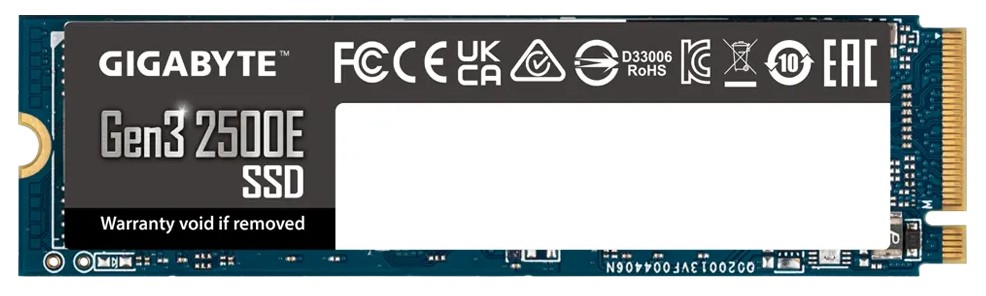 Накопичувач SSD GIGABYTE 500GB M.2 PCIe NVMe (G325E500G) в Києві