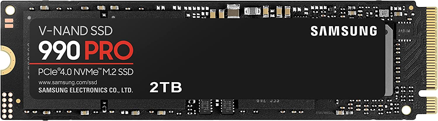 Накопитель SSD SAMSUNG 990 Pro 2TB M.2 PCIe NVMe (MZ-V9P2T0BW) в Києві