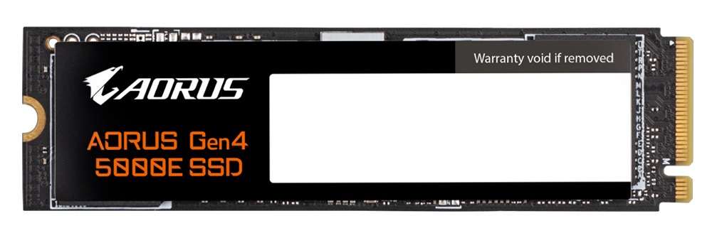 Накопичувач SSD GIGABYTE AORUS Gen4 5000E 1TB M.2 NVMe PCIe (AG450E1TB-G) в Києві