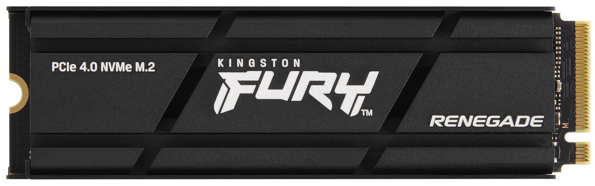 Накопичувач SSD KINGSTON Fury Renegade 1TB M.2 PCIe NVMe with Heatsink Black (SFYRSK/1000G) в Києві