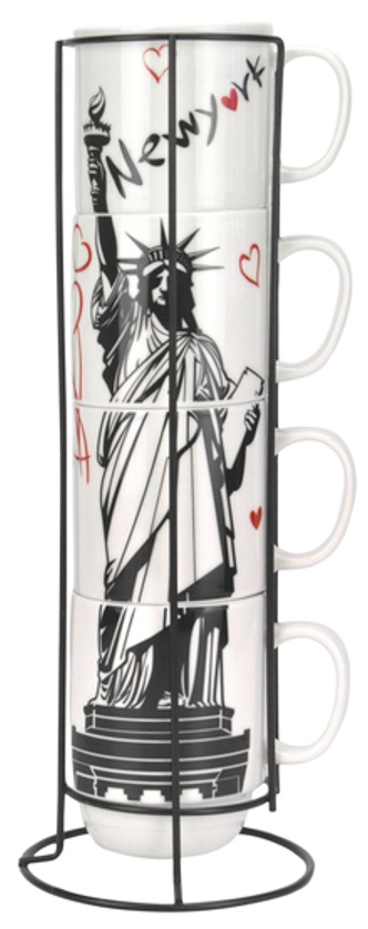 Чашка LIMITED EDITION New York 4х420 мл (B1163-09359-1) в Киеве