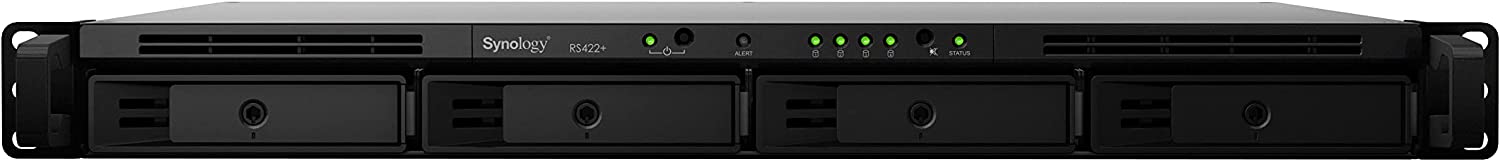 Мережеве сховище SYNOLOGY RS422+ USB/LAN Grey · 3