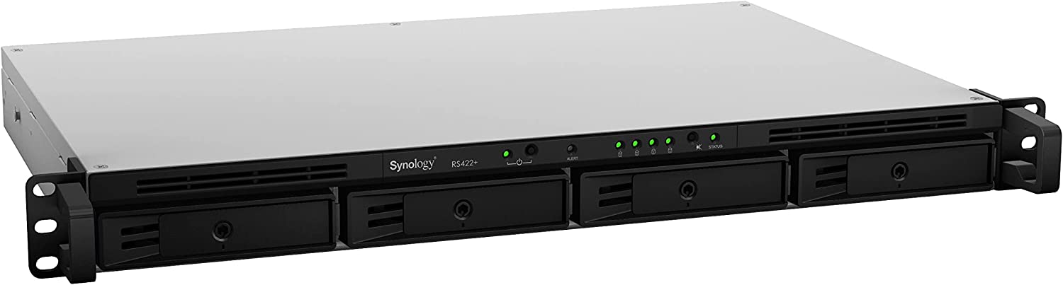 Мережеве сховище SYNOLOGY RS422+ USB/LAN Grey · 4